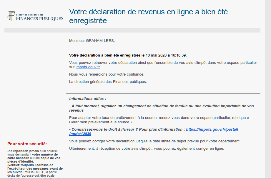 mail no reply dgfip finances gouv fr